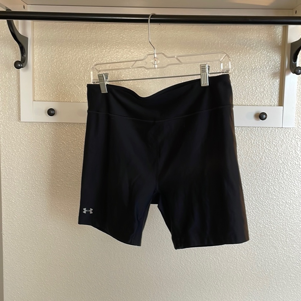 Under Armour Compression Black Shorts (Size L)